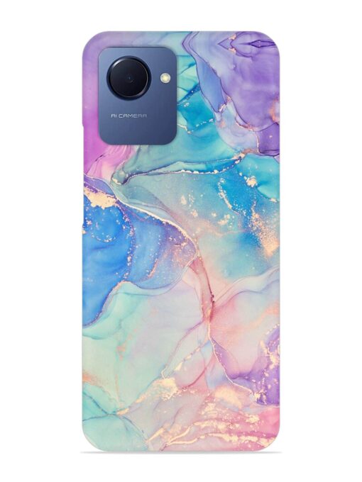 Alcohol Ink Colors Snap Case for Realme Narzo 50I Prime Zapvi