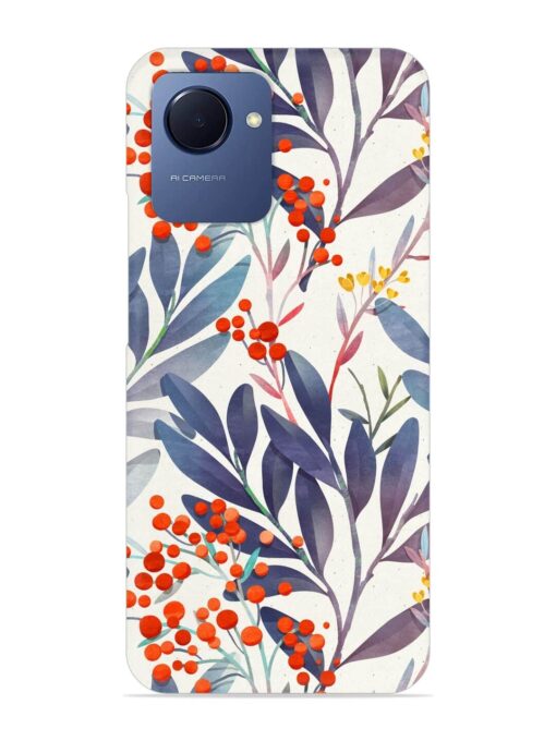 Seamless Floral Pattern Snap Case for Realme Narzo 50I Prime Zapvi