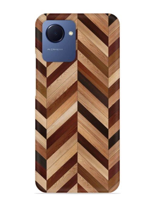 Seamless Wood Parquet Snap Case for Realme Narzo 50I Prime Zapvi