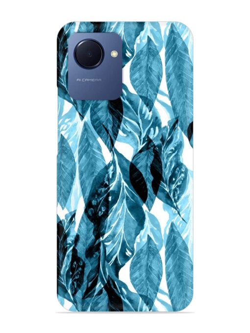 Leaves Pattern Jungle Snap Case for Realme Narzo 50I Prime Zapvi