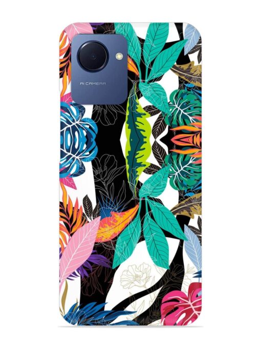 Floral Pattern Bright Snap Case for Realme Narzo 50I Prime Zapvi