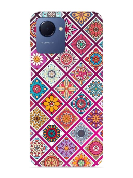 Seamless Tile Pattern Snap Case for Realme Narzo 50I Prime Zapvi