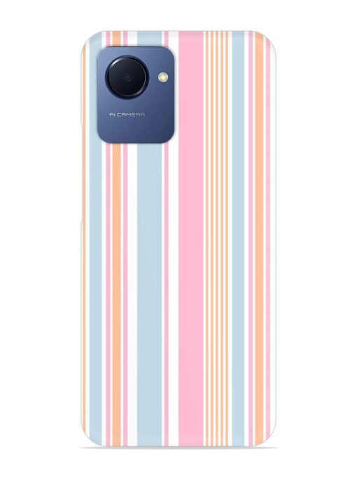 Stripe Seamless Pattern Snap Case for Realme Narzo 50I Prime