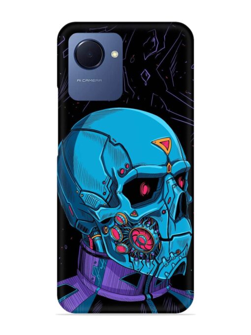 Skull Robo Vector Snap Case for Realme Narzo 50I Prime Zapvi