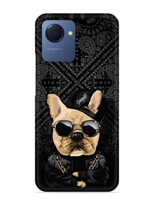 Gangsta Cool Sunglasses Dog Snap Case for Realme Narzo 50I Prime Zapvi