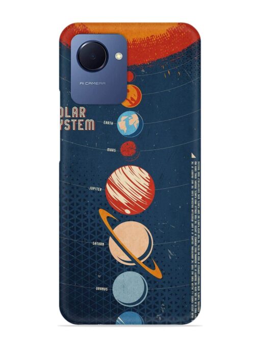 Solar System Vector Snap Case for Realme Narzo 50I Prime