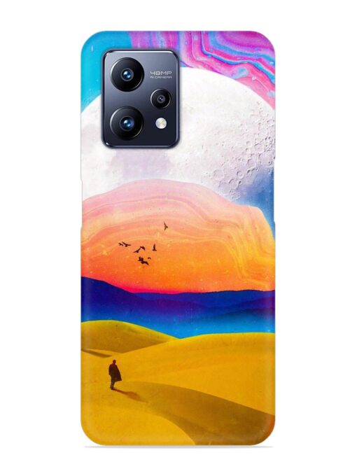 Sandy Desert Snap Case for Realme Narzo 50 Pro Zapvi