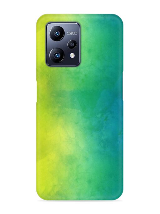 Yellow Green Gradient Snap Case for Realme Narzo 50 Pro Zapvi