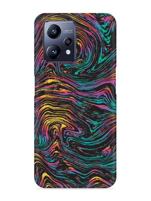 Abstract Liquid Colors Snap Case for Realme Narzo 50 Pro Zapvi