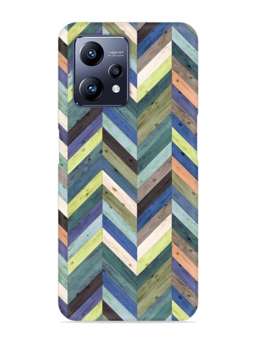 Chevron Random Color Snap Case for Realme Narzo 50 Pro Zapvi