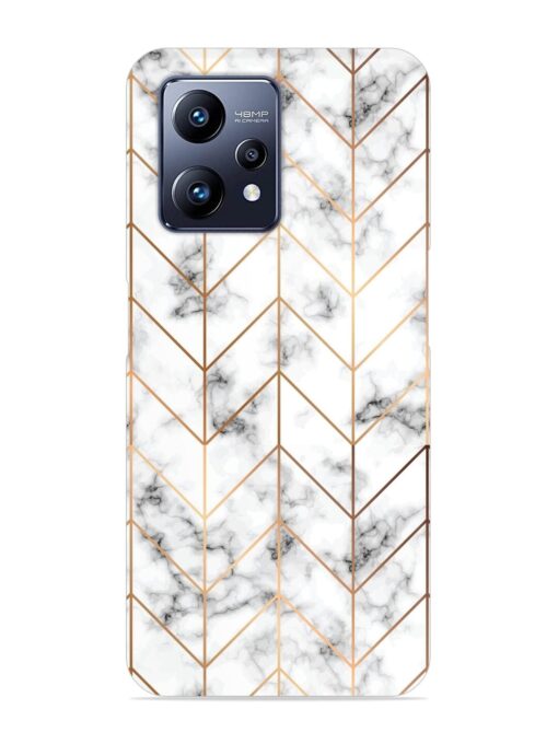 Vector Marble Texture Snap Case for Realme Narzo 50 Pro Zapvi