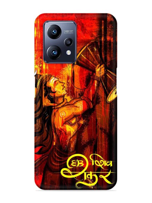 Illustration Lord Shiva Snap Case for Realme Narzo 50 Pro Zapvi