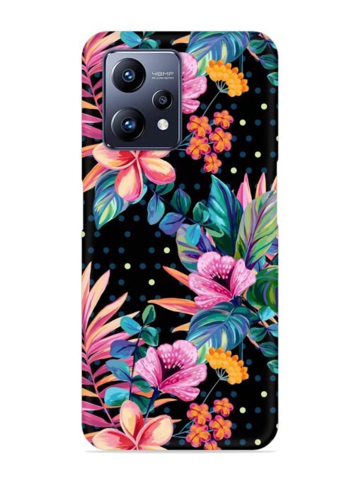 Seamless Floral Pattern Snap Case for Realme Narzo 50 Pro Zapvi