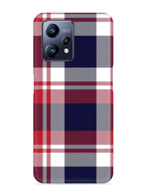 Classic Plaid Tartan Snap Case for Realme Narzo 50 Pro