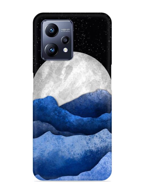 Full Moon Mountain Vector Snap Case for Realme Narzo 50 Pro Zapvi