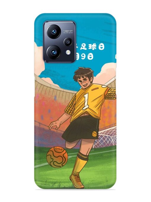 Soccer Kick Snap Case for Realme Narzo 50 Pro