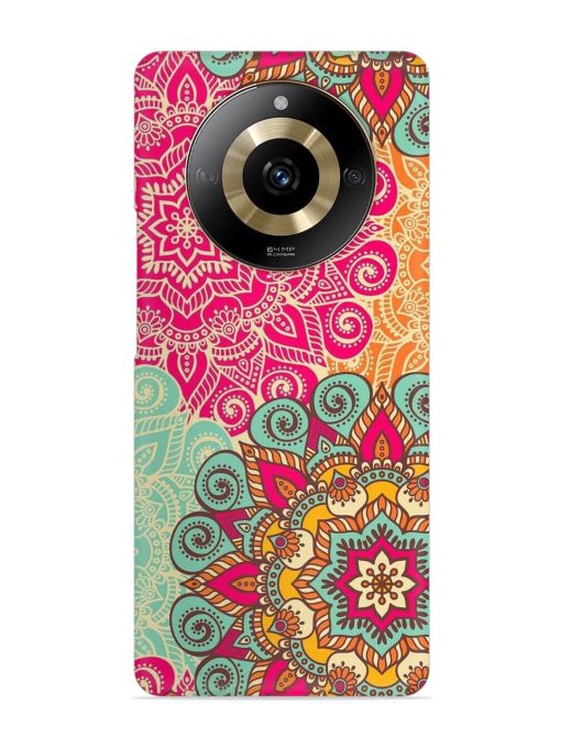 Mandala Seamless Snap Case for Realme Narzo 60 (5G) Zapvi