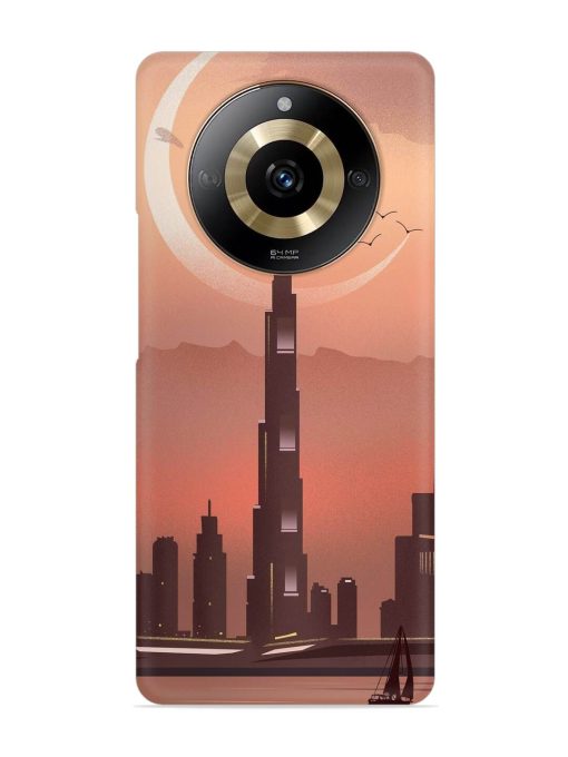 Landmark Burj Khalifa Snap Case for Realme Narzo 60 (5G) Zapvi