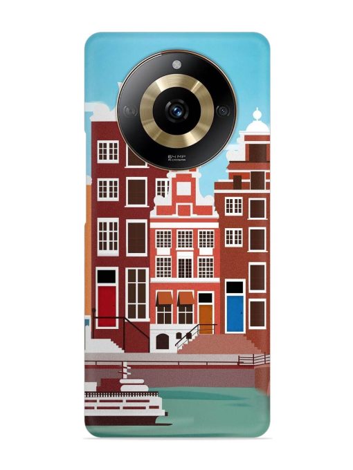 Scenery Architecture Amsterdam Landscape Snap Case for Realme Narzo 60 (5G) Zapvi