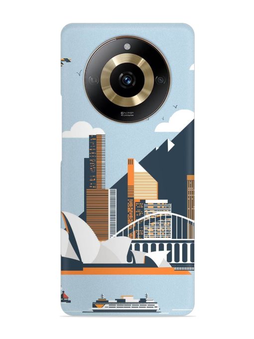 Sydney Opera Landscape Snap Case for Realme Narzo 60 (5G) Zapvi