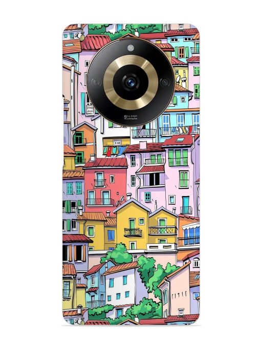 Europe Old Town Snap Case for Realme Narzo 60 (5G)