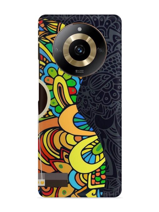 Guitar Vector Art Snap Case for Realme Narzo 60 (5G) Zapvi