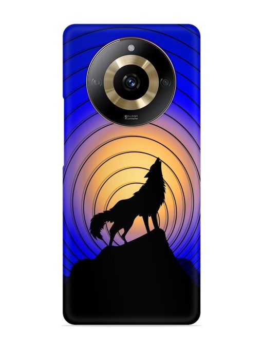 Fox Roaring Design Snap Case for Realme Narzo 60 (5G)