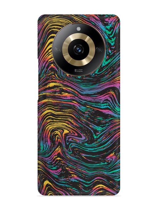 Abstract Liquid Colors Snap Case for Realme Narzo 60 (5G) Zapvi