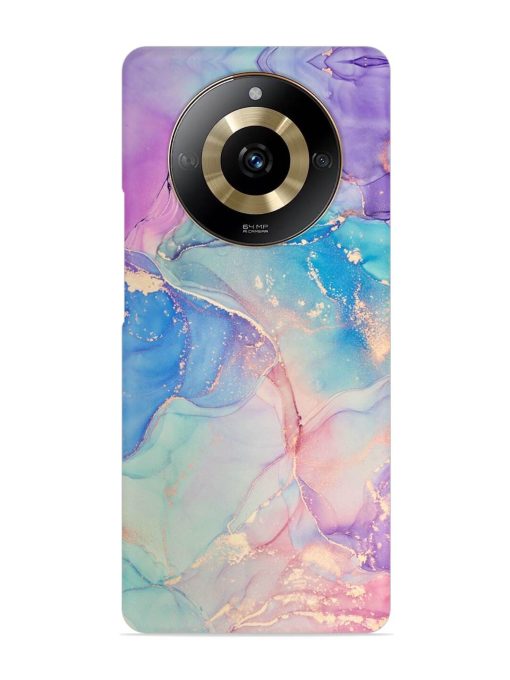 Alcohol Ink Colors Snap Case for Realme Narzo 60 (5G) Zapvi