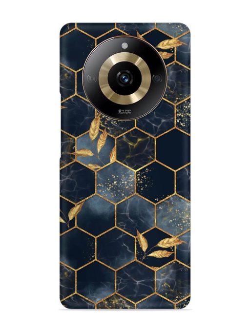 Marble Hexagon Seamless Snap Case for Realme Narzo 60 (5G) Zapvi