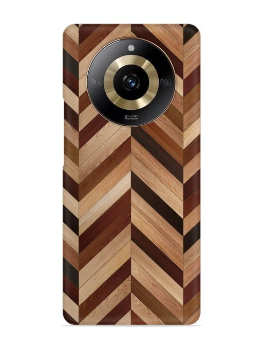 Seamless Wood Parquet Snap Case for Realme Narzo 60 (5G) Zapvi