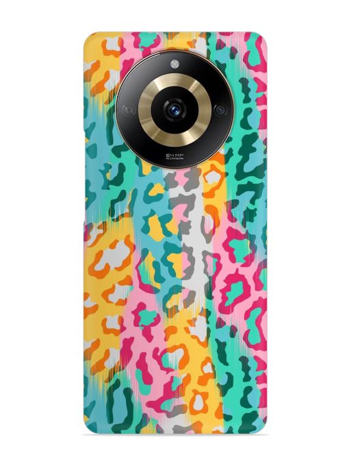 Seamless Vector Colorful Snap Case for Realme Narzo 60 (5G) Zapvi