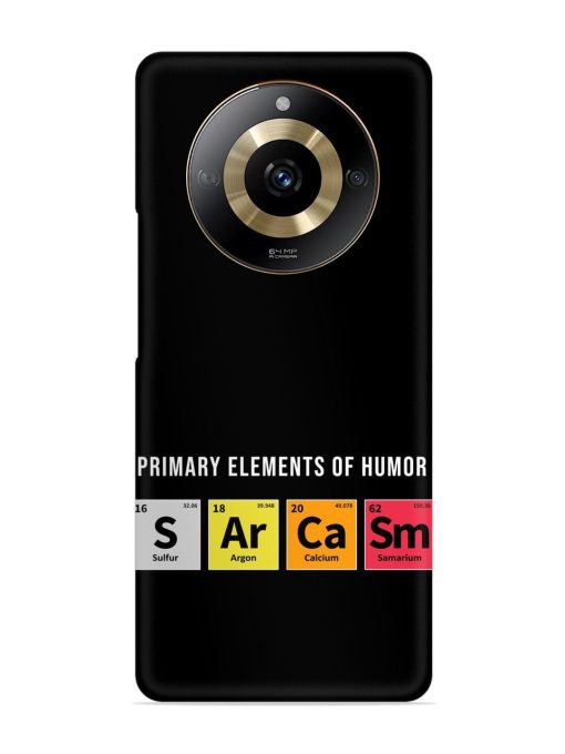 Primary Elements Humor Snap Case for Realme Narzo 60 (5G) Zapvi