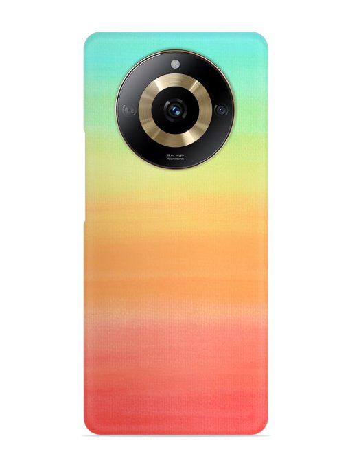 Background Sky Watercolor Snap Case for Realme Narzo 60 (5G) Zapvi