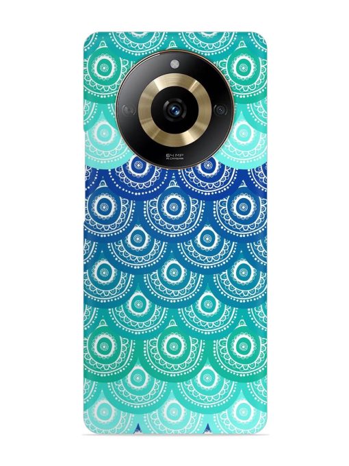 Ethnic Seamless Pattern Snap Case for Realme Narzo 60 (5G) Zapvi