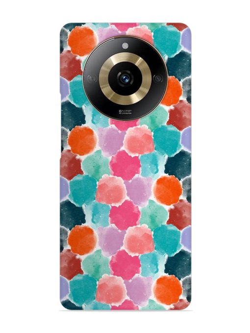 Colorful Seamless Pattern Snap Case for Realme Narzo 60 (5G) Zapvi