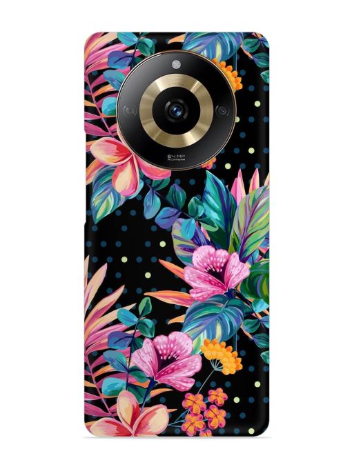 Seamless Floral Pattern Snap Case for Realme Narzo 60 (5G) Zapvi