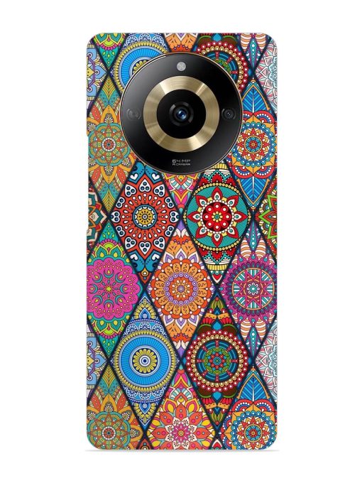 Seamless Tile Pattern Snap Case for Realme Narzo 60 (5G) Zapvi