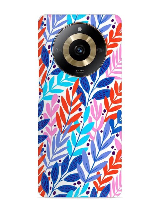 Bright Floral Tropical Snap Case for Realme Narzo 60 (5G) Zapvi