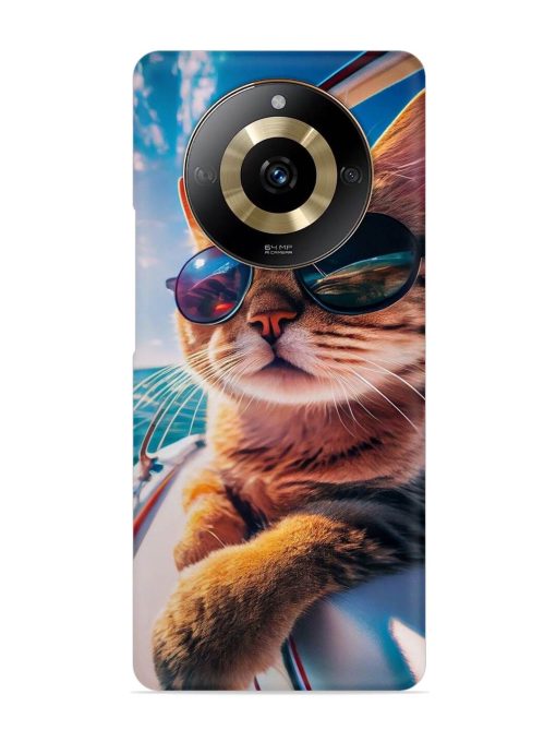 Cat In Style Snap Case for Realme Narzo 60 (5G) Zapvi