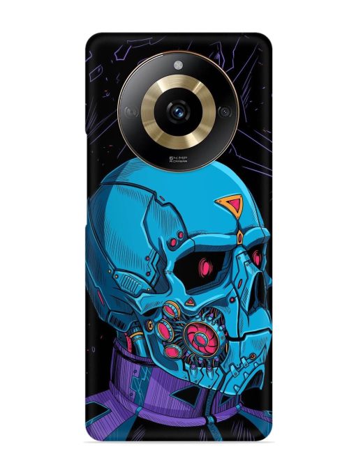 Skull Robo Vector Snap Case for Realme Narzo 60 (5G) Zapvi