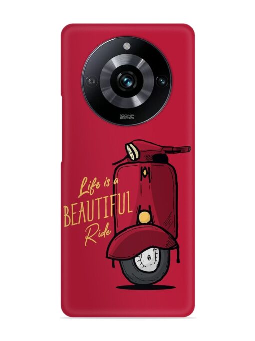 Life Is Beautiful Rides Snap Case for Realme Narzo 60 Pro (5G)