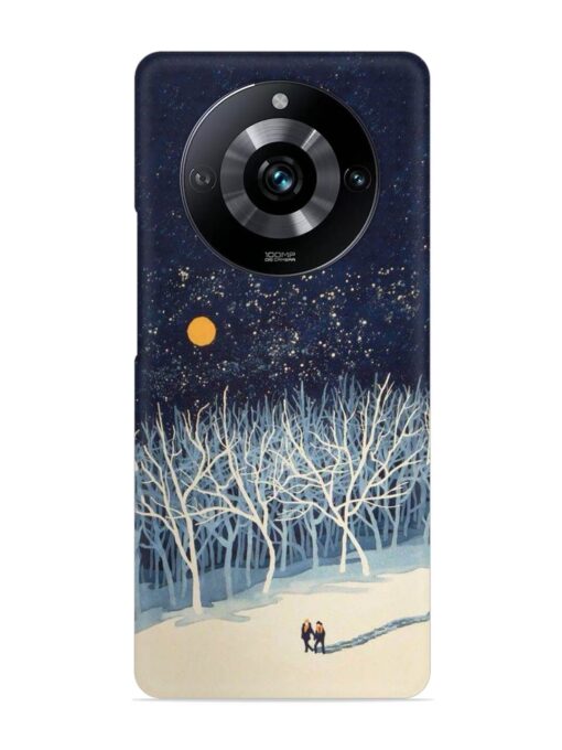 Full Moon Snowshoe Tour Snap Case for Realme Narzo 60 Pro (5G)