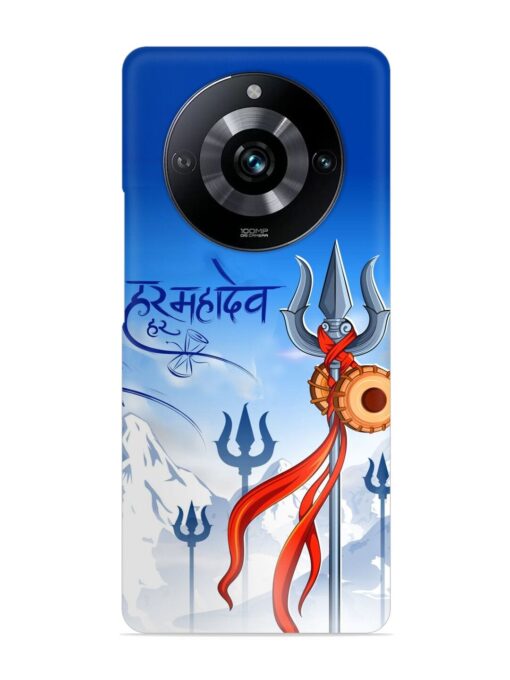 Har Har Mahadev Trishul Snap Case for Realme Narzo 60 Pro (5G)