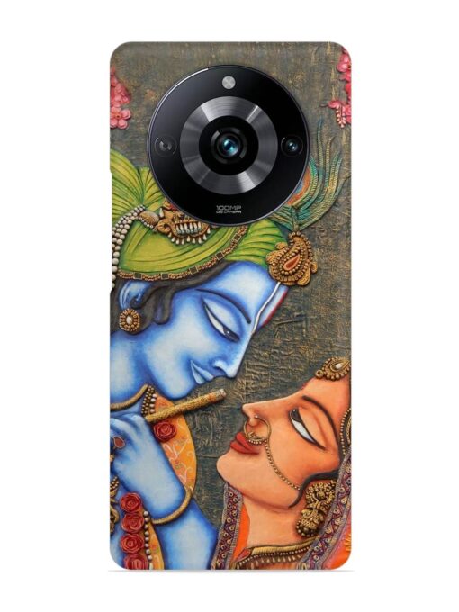 Lord Radha Krishna Flute Art Snap Case for Realme Narzo 60 Pro (5G)