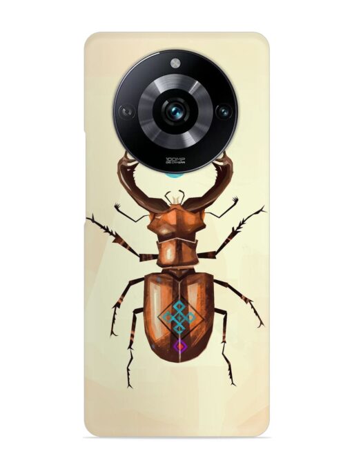 Stag Beetle Vector Snap Case for Realme Narzo 60 Pro (5G)