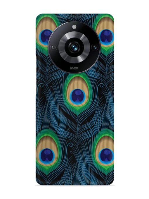 Seamless Pattern Peacock Snap Case for Realme Narzo 60 Pro (5G)