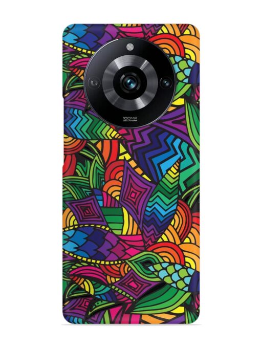 Abstract Multicolor Seamless Snap Case for Realme Narzo 60 Pro (5G) Zapvi