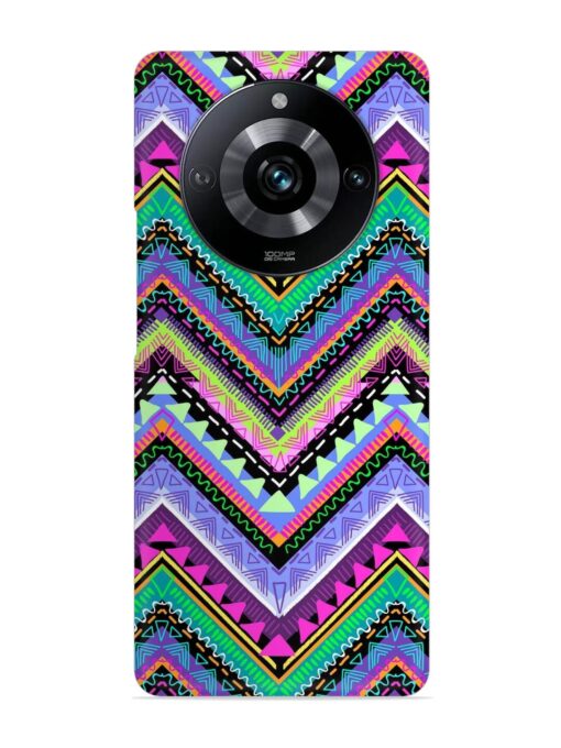 Tribal Aztec Print Snap Case for Realme Narzo 60 Pro (5G)