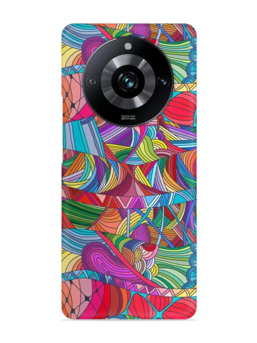 Seamless Patterns Hand Drawn Snap Case for Realme Narzo 60 Pro (5G)